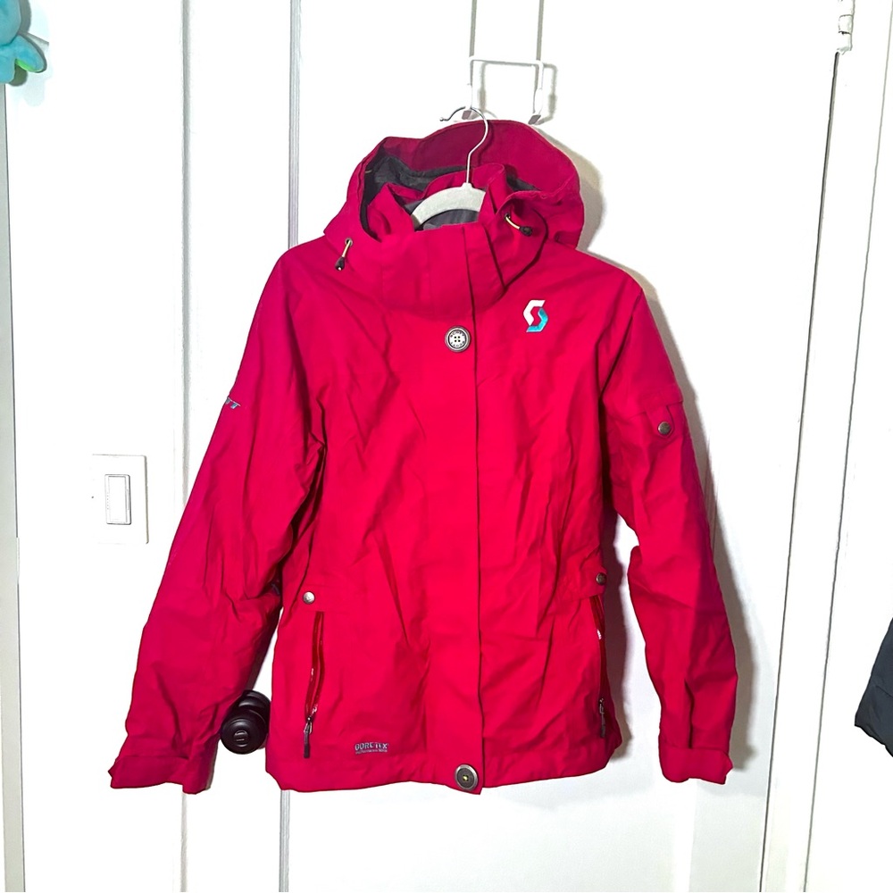 Scott Women's Gore-Tex Performance Shell Pink Outerwear Ski Jacket
